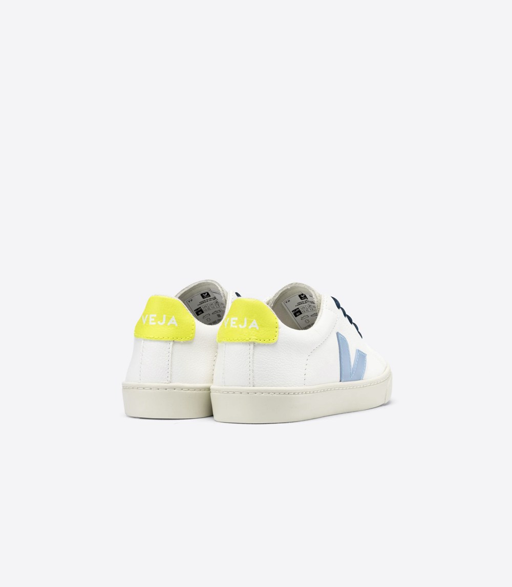 Tenis Veja Niños - Esplar Lace Chromefree - Blancos - 697GDRBXS